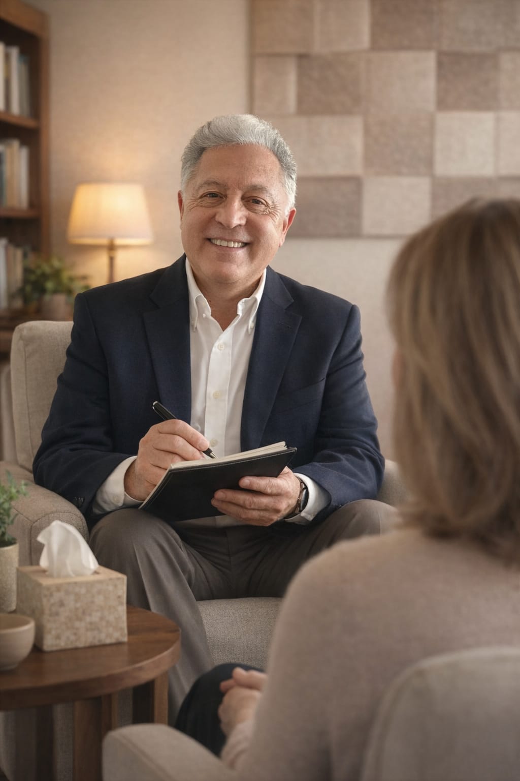 JCN atendiendo a paciente