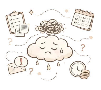 preocupadas por todo